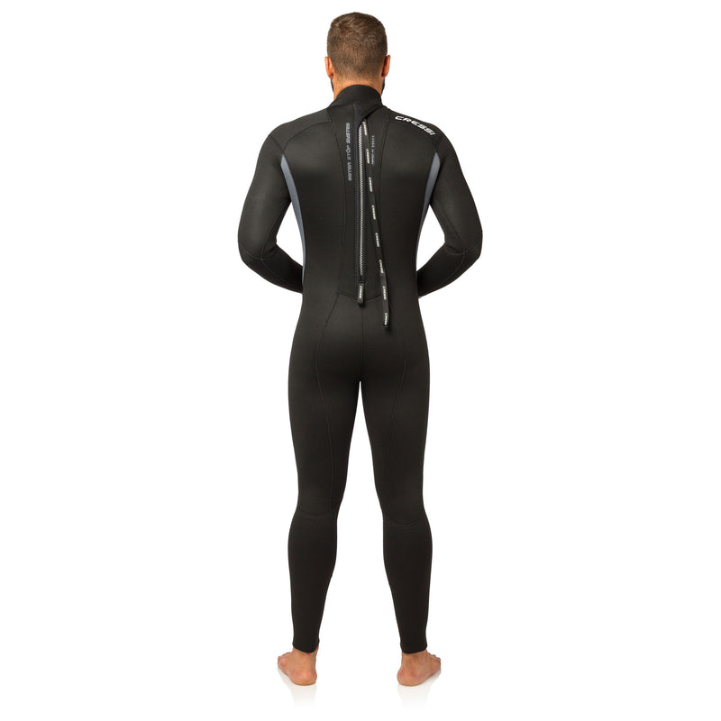 Open Box Cressi 5mm Man Otterflex Full One-Piece Wetsuit - Small - DIPNDIVE