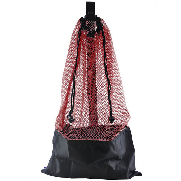 Open Box ScubaMax BG-632 Mesh Snorkeling Fin Bag - Red - DIPNDIVE