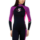 ScubaPro Womens UPF 80 T-Flex Long Sleeve Rash Guard - DIPNDIVE