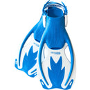 Open Box Cressi Junior Rocks Mask Fin Snorkel SET-White / Blue-SMMD - DIPNDIVE