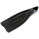 Used Cressi Pro Star Full Foot Fins - Black, Size: 37-38 - DIPNDIVE