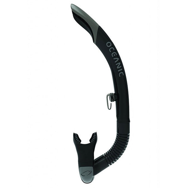 Used Oceanic Ultra SD Diving Snorkel - Black / Titanium - DIPNDIVE