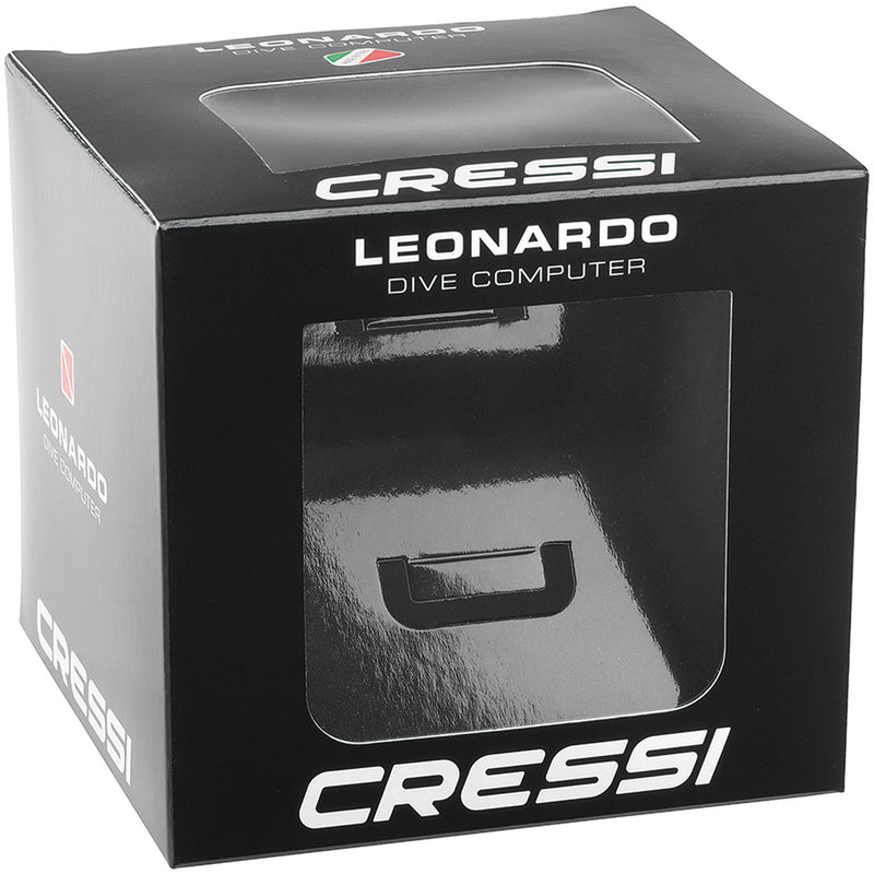 OPEN BOX Cressi Leonardo Dive Computer Watch -Black / Yellow - DIPNDIVE