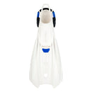 Used Aqua Lung Storm Dive Fins - White Arctic / Blue, Size: Large/X-Large - DIPNDIVE