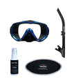 Scuba Max Navigator Medium Skirt Scuba Dive Mask Reflect-Dry Pro Snorkel Neoprene Mask Strap Cover Defog Sprey Snorkel Package - DIPNDIVE