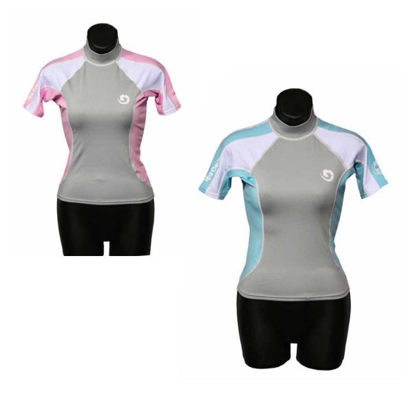 Scuba Max Women Short Sleeve Rash Guard - DIPNDIVE