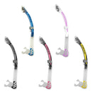Cressi Alpha Dry Adult Size Snorkel - DIPNDIVE