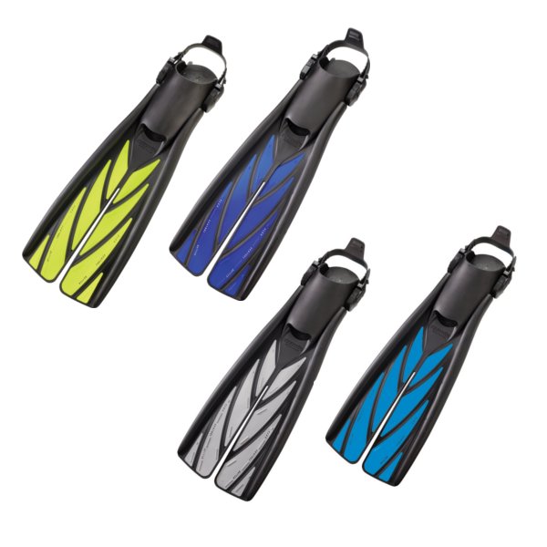 Atomic Aquatics Open Heel Split Fins Standard Compound - DIPNDIVE