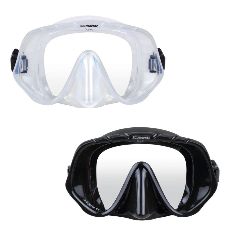 Scuba Max MK-107 Quattro Scuba Dive Mask - DIPNDIVE