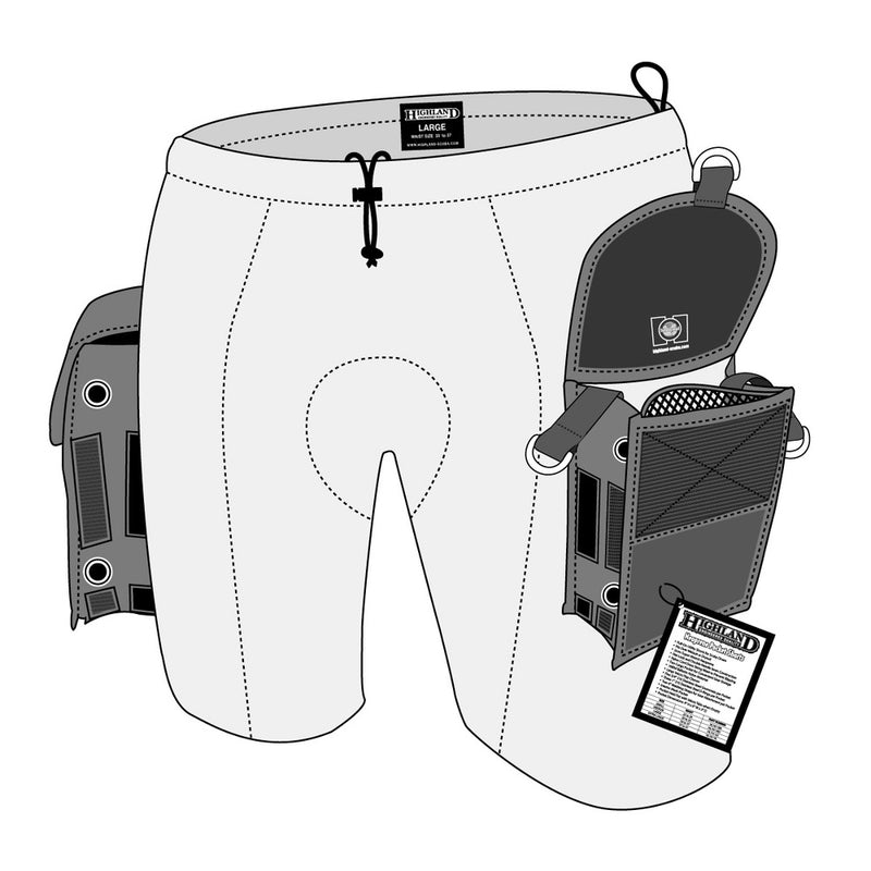 XS Scuba Neoprene Pocket Shorts - DIPNDIVE