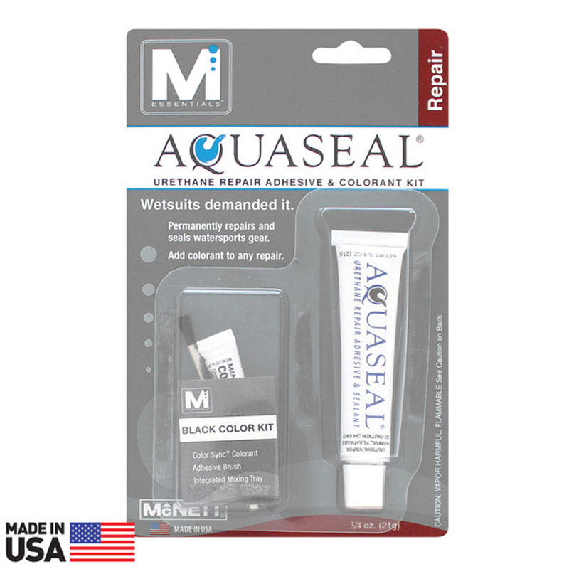 McNett Aquaseal 3/4 Oz Urethane Repair Adhesive with Colorant kit - DIPNDIVE