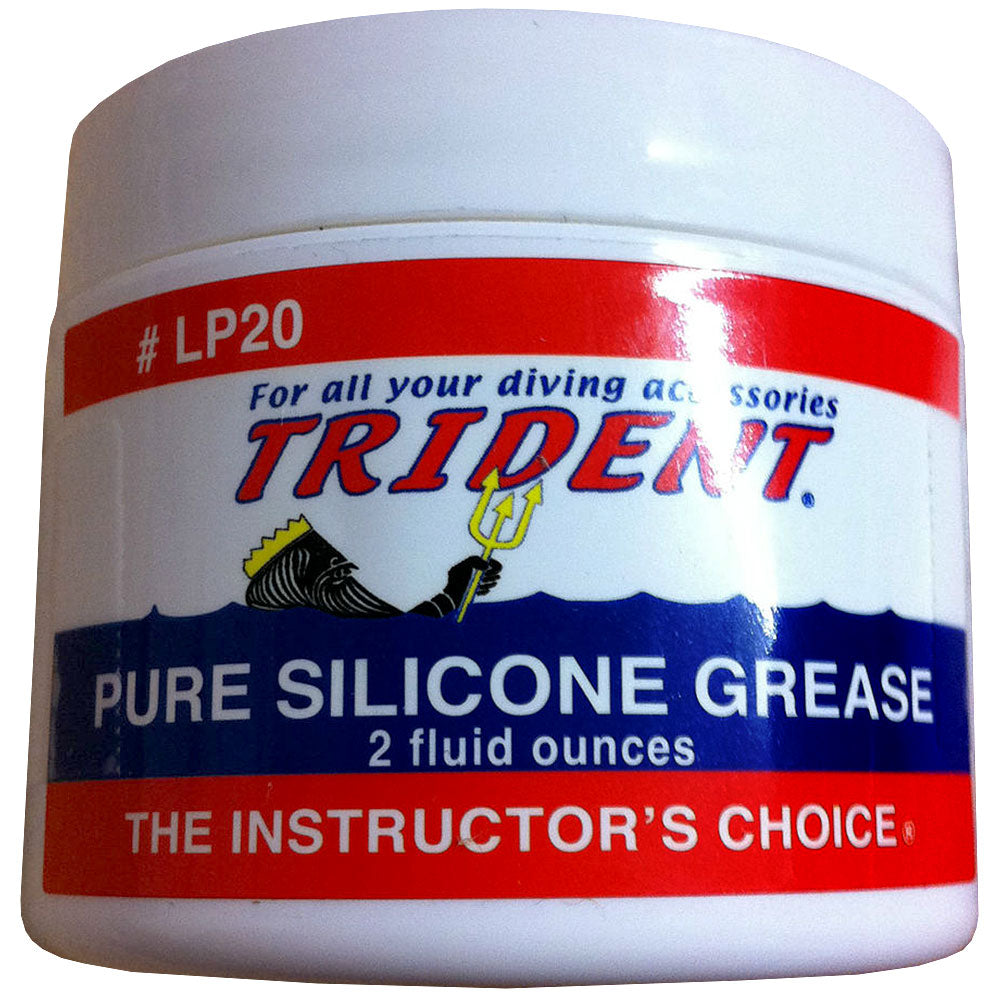 Trident Silicone Grease 100% Pure Lubricant 2 oz Accessories