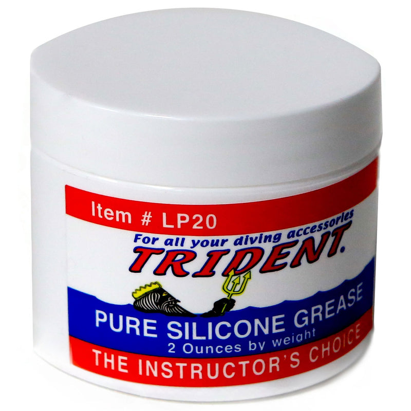 Trident Silicone Grease 100% Pure Lubricant 2 oz Accessory - DIPNDIVE