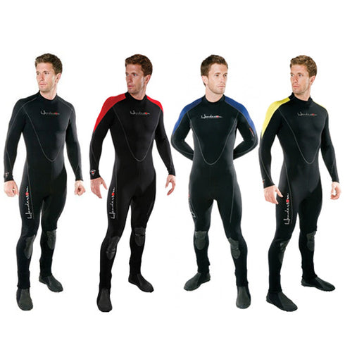 Henderson Man 3mm Thermoprene Jumpsuit (Back Zip) Scuba Diving Wetsuit - DIPNDIVE