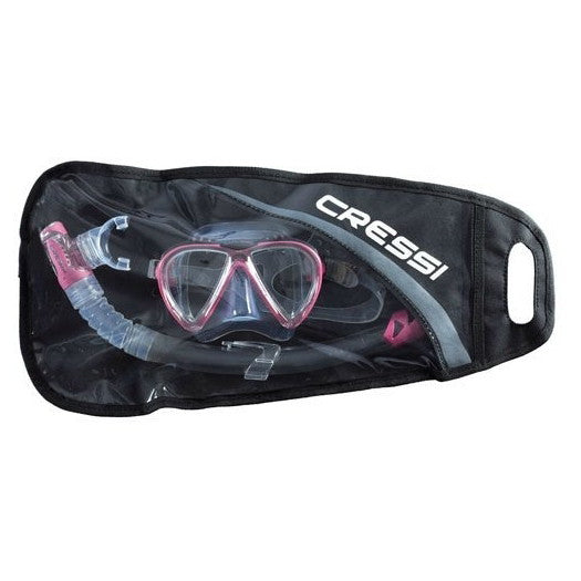 Cressi Combo Lince Mask and Gamma Snorkel Set - DIPNDIVE