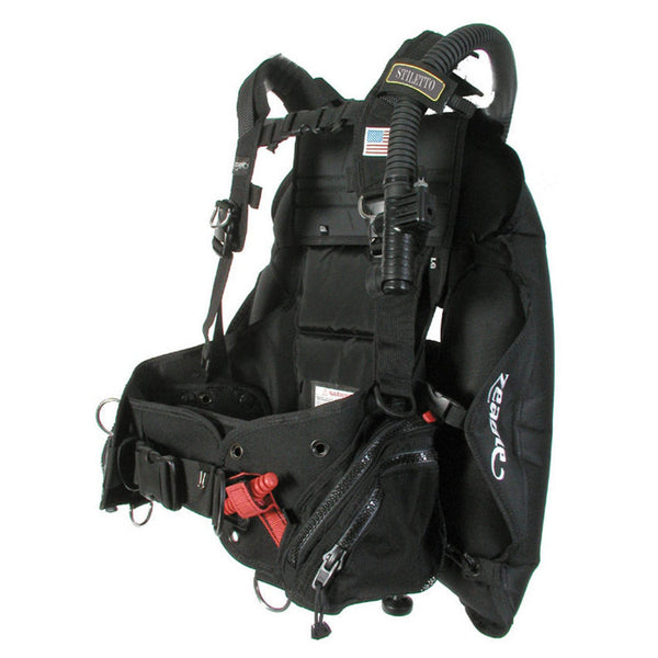 Zeagle Stiletto W/Inflator Hose And RE Valve Scuba Buoyancy Compensators - DIPNDIVE