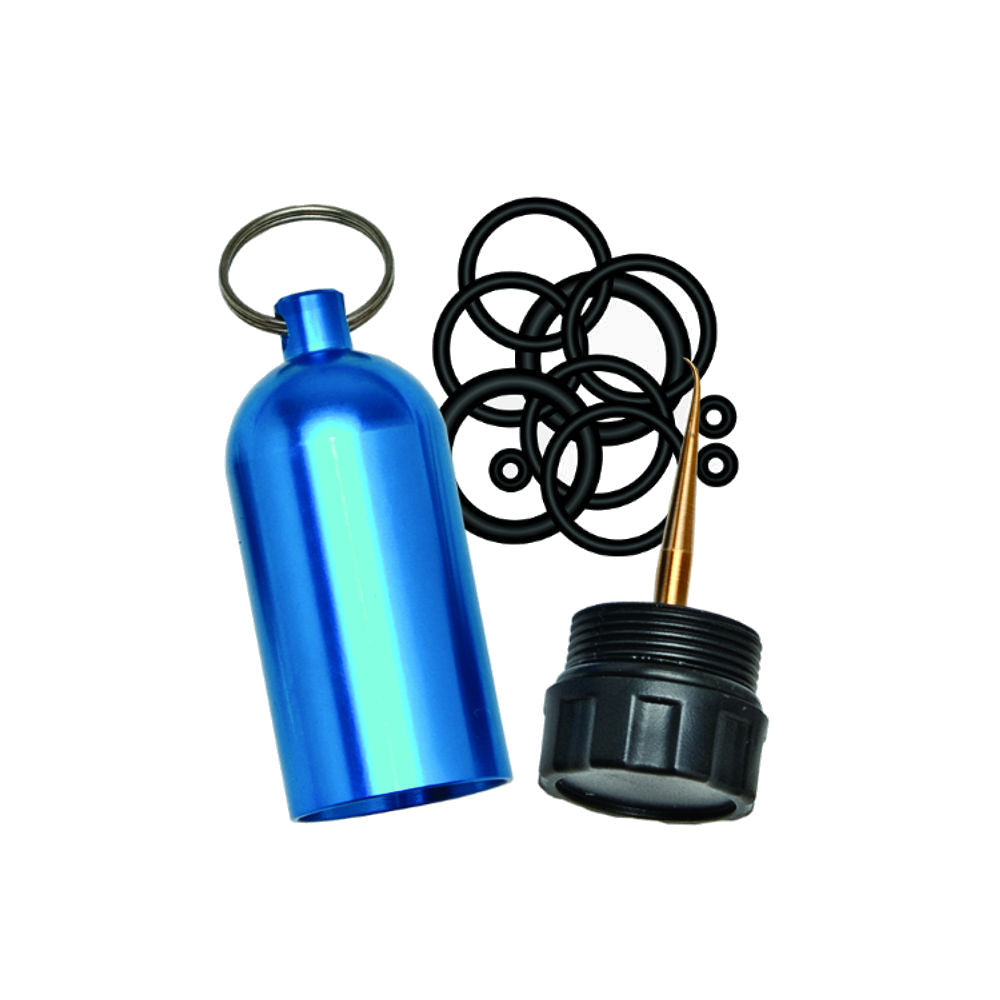 Innovative Scuba Tank KeyChain With O-Rings and Pick - DIPNDIVE