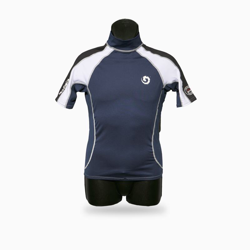 ScubaMax Men's Short Sleeve Dive Rash Guard - DIPNDIVE