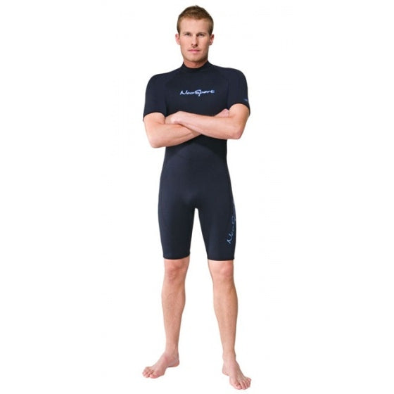 NeoSport 3mm Men's Neoprene Shorty Scuba Diving Wetsuit - DIPNDIVE