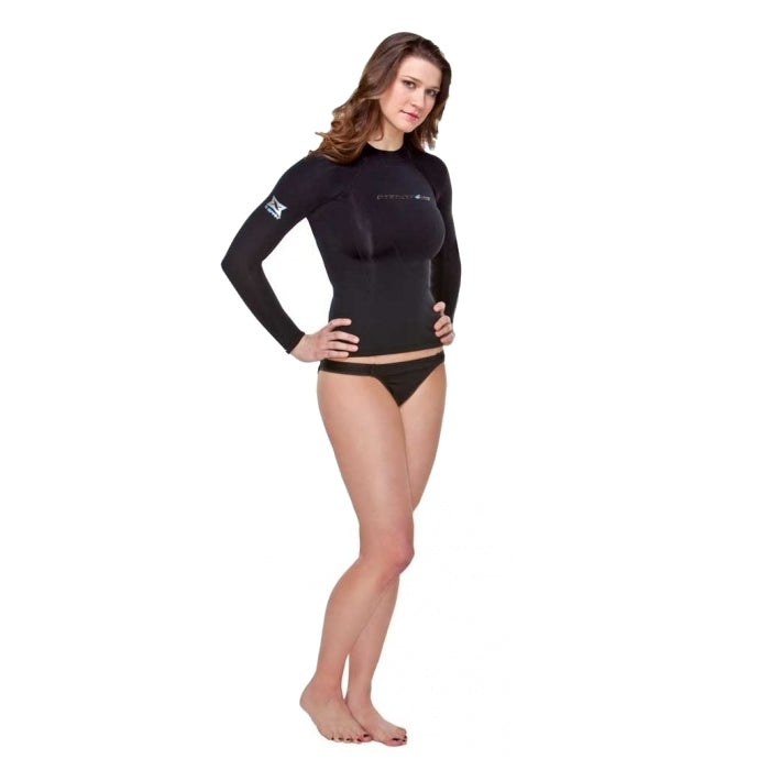 NeoSport XSPAN Women's Long Sleeve Scuba Diving Shirt - DIPNDIVE