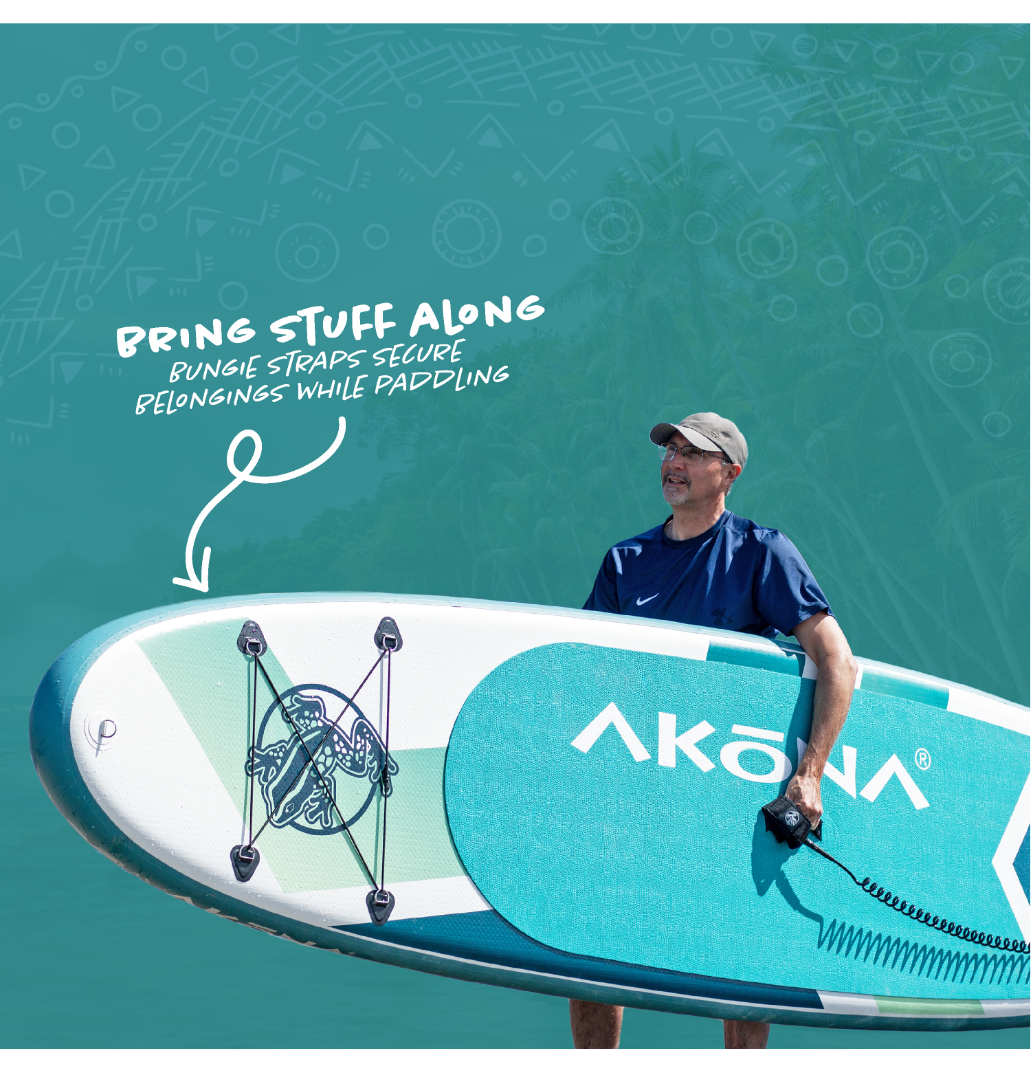 Akona Havana I-SUP Inflatable Stand Up Paddleboard - DIPNDIVE