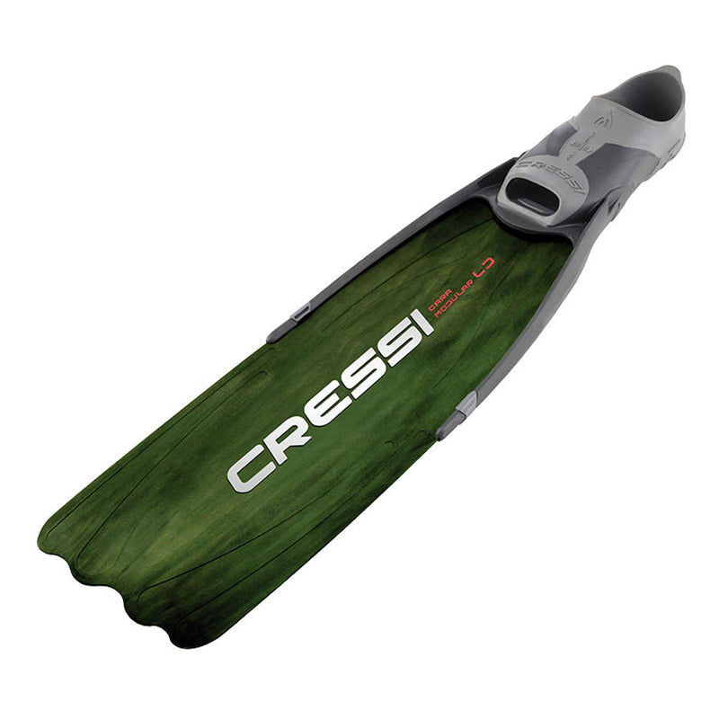 Cressi Gara Modular Green LD Dive Fins - DIPNDIVE